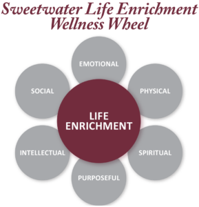 Sweetwater Life Enrichment Wellness Wheel